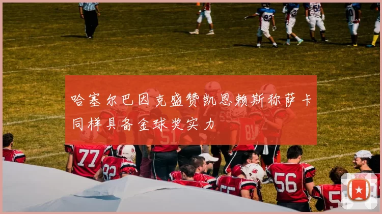 哈塞尔巴因克盛赞凯恩赖斯称萨卡同样具备金球奖实力